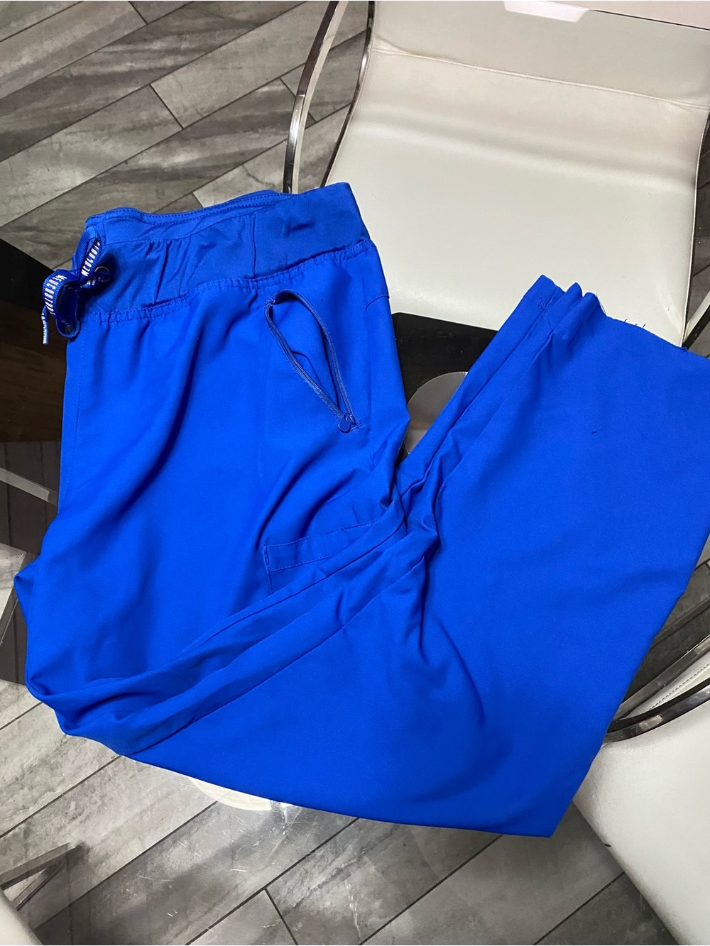 Blue Med Couture Jogger Scrubs